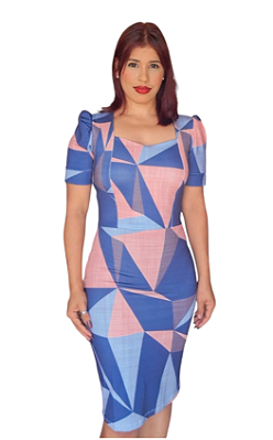 VESTIDO LONGO TUBINHO MIDI SUZY