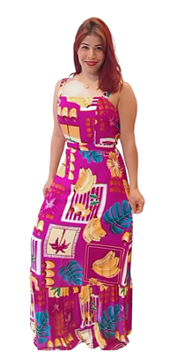 VESTIDO LONGO CAJU