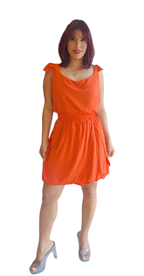 CONJUNTO PLUS SIZE SHORT SAIA E BLUSA