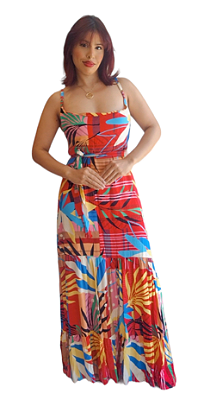 VESTIDO LONGO PLUS SIZE