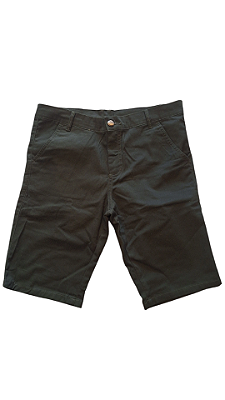 BERMUDA BASICA SAWARY VERDE COM BOLSOS IMBUTIDO