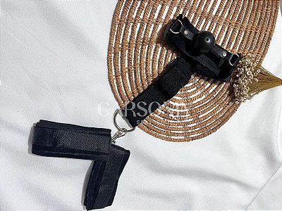 Mordaça com contenção