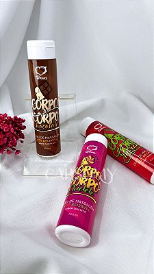 Óleo para massagem Corpo a Corpo .