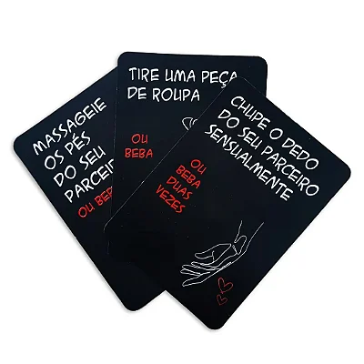 Baralho Desejos e Drinks .
