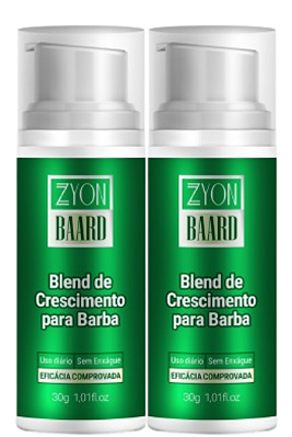 BLEND PARA CRESCIMENTO DE BARBA KIT 2 MESES