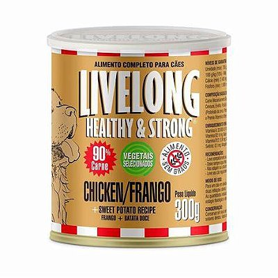 Alimento Úmido de Frango 300g - Livelong
