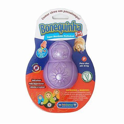 BRINQUEDO RECHEAVEL BONEQUINHA PET GAMES - P