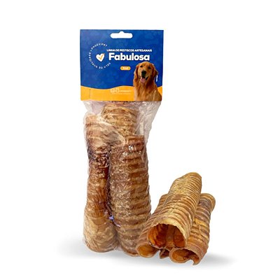 Traqueia Bovina Fabulosa 3 Unidades - Alecrim Pet