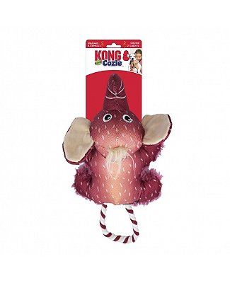 BRINQUEDO PARA CACHORRO PELUCIA KONG COZIE TUGGZ ELEFANTE - GRANDE