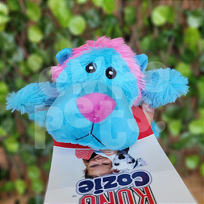 KONG Cozie King Lion (Rei Leão) Md – Pelúcia com Apito