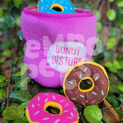 pelucia Interativa Zippy Burrow Donuts e Café - Zippy Paws