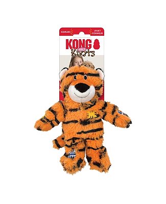 KONG tiger Knots: Brinquedo Resistente para Cachorro com Pelúcia e Corda