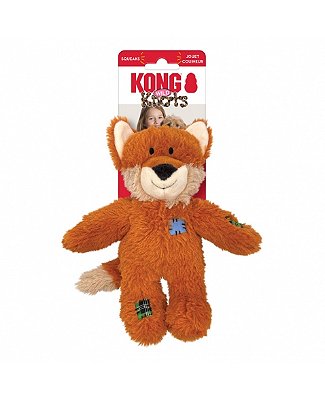 RAPOSA DE PELÚCIA KONG WILD KNOTS FOX