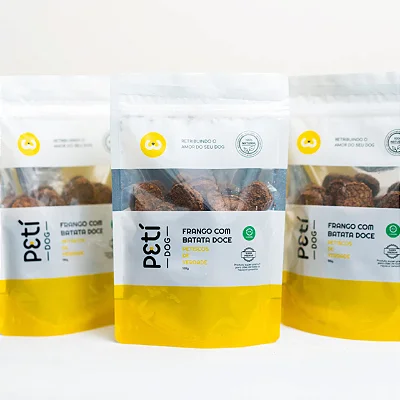 PETISCO PETI FRANGO COM BATATA DOCE