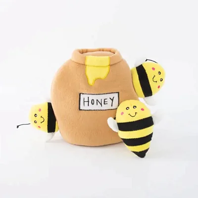 pelucia Interativa Zippy Burrow Pote de mel - Zippy Paws