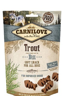 Snack Funcional Macio - Truta e Endro 200g - Carnilove