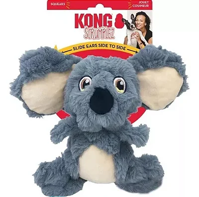KONG Scrumplez Koala Md – Brinquedo de Pelúcia para Cães