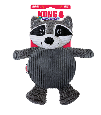KONG Low Stuff Crackle Tummiez – Pelúcia Interativa Sem Enchimento