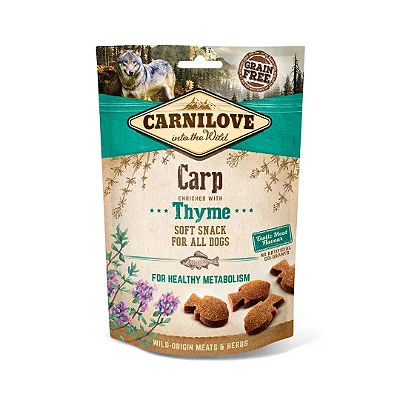 Snack Funcional Macio - Carpa com Tomilho 200g - Carnilove