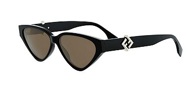 FENDI FE40184I 01E 57 - ÓCULOS DE SOL