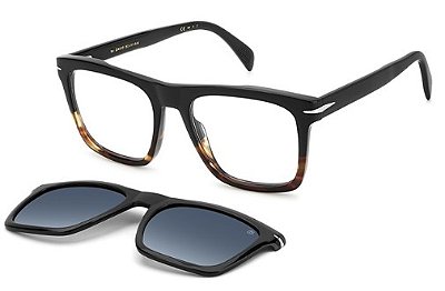 DAVID BECKHAM DB 7000/CS 37N99 53 - ÓCULOS DE GRAU CLIC ON POLARIZADO