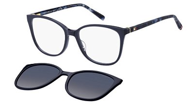 TOMMY HILFIGER THTH 2294/C PJP 52 - ÓCULOS DE GRAU COM CLIC ON POLARIZADO