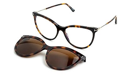 TOM FORD TF 5994-B 052 56 - ÓCULOS DE GRAU COM CLIC ON