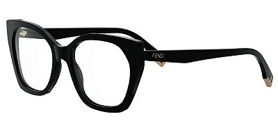 FENDI FE50136I 001 53 - ÓCULOS DE GRAU