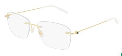 MONTBLANC MB0075O 002 56 - ÓCULOS DE GRAU 3 PEÇAS