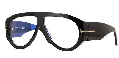 TOM FORD TF5958-B 001 60 - ÓCULOS DE GRAU