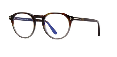 TOM FORD TF 5833-B 056 49 - ÓCULOS DE GRAU