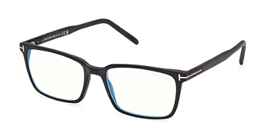 TOM FORD TF5802-B 002 55 - ÓCULOS DE GRAU