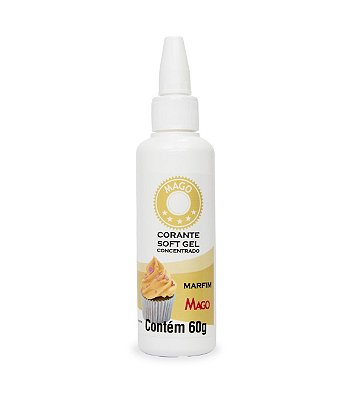 Corante Softgel 60G Marfim Mago