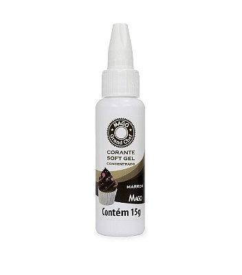 Corante Softgel 15G Marrom Mago