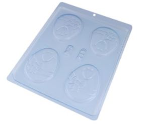 Forma Bwb Simples Tablete Ovo De Pácoa 38G Cód. 215 ( BWB SIMPLES )  (BWB PASCOA)