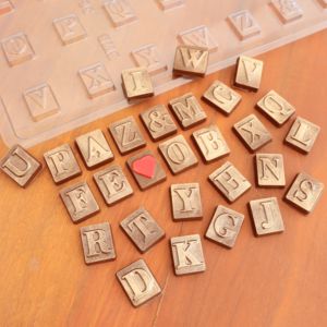 FORMA BWB SP TABLETE ALFABETO SIMPLES P/ CHOCOLATE COD-3643 (BWB SP SIMPLES)