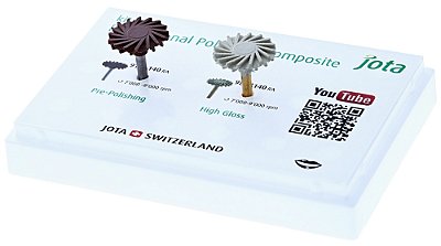 Kit Jota 1921 "Professional Polishing Composite" Polidores diamantados Swivel para resinas