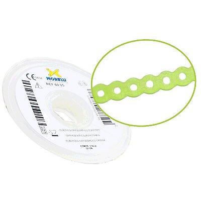 Elástico Corrente - Verde Limão Cristal