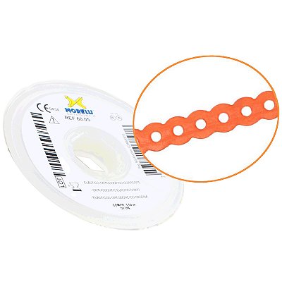 Elástico Corrente - Laranja Cristal