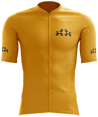 Camisa Ciclismo / Resistência / Unissex / Cor Amarela
