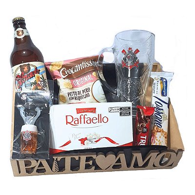 Cesta Corinthians Presente Dia Dos Pais Caneca E Abridor