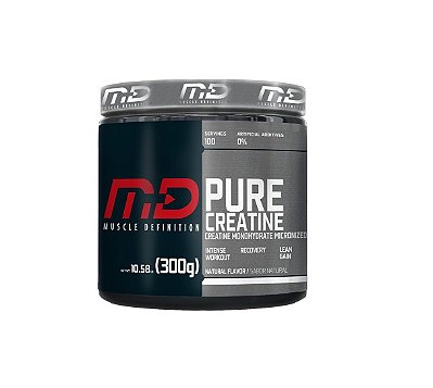 Pure Creatine (300g) REFIL - MD MUSCLE DEFINITION