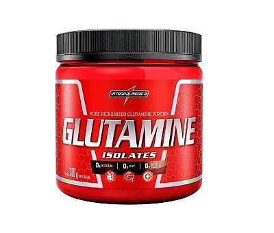 Glutamine isolates, IntegralMedica, Glutamina, 300g