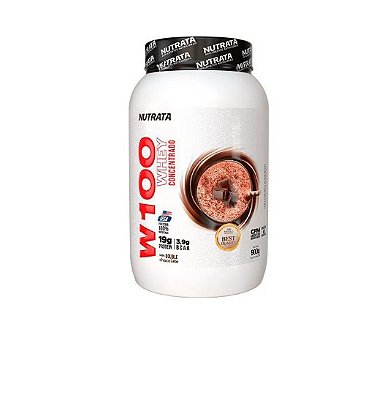 Whey Protein Concentrado Refil W100 900g Nutrata