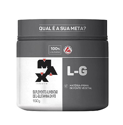 L-G GLUTAMINA (300G) MAX TITANIUM