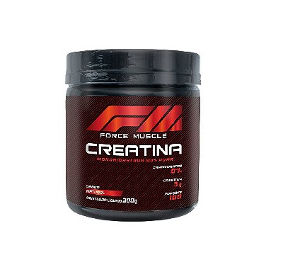 Creatina Forcemuscle 300g Monohidratada 100% - Force Muscle