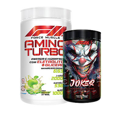 COMBO - AMINO TURBO | JOKER - Force Muscle