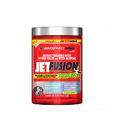 Pré Treino Jetfusion Xtreme 300g | Max Effect