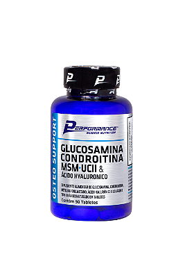 Glucosamina Condroitina MSM + UCII & Ácido Hialurônico – 90 Tabletes