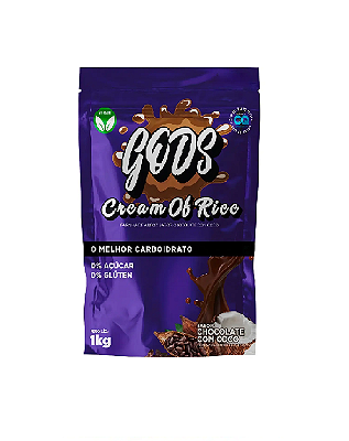 Farinha De Arroz Cream Of Rice Gods 1kg Sem Gluten Canibal